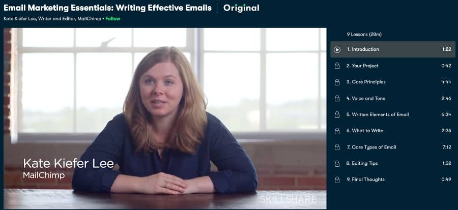 Email Marketing Essentials Writing Effective Emails (Skillshare)