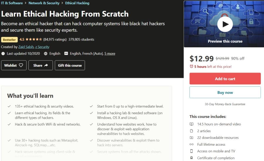 _Learn Ethical Hacking From Scratch
