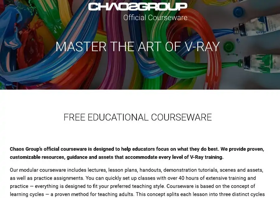 Master the Art of V-Ray (ChaosGroup)