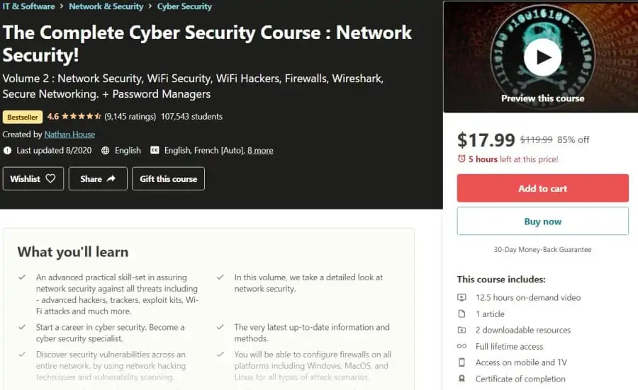 The Complete Cyber Security Course Network Security!