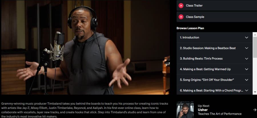 Timbaland – Teaches Producing and Beatmaking (MasterClass)