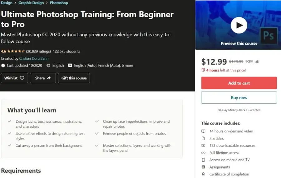 Ultimate Photoshop Training From Beginner to Pro