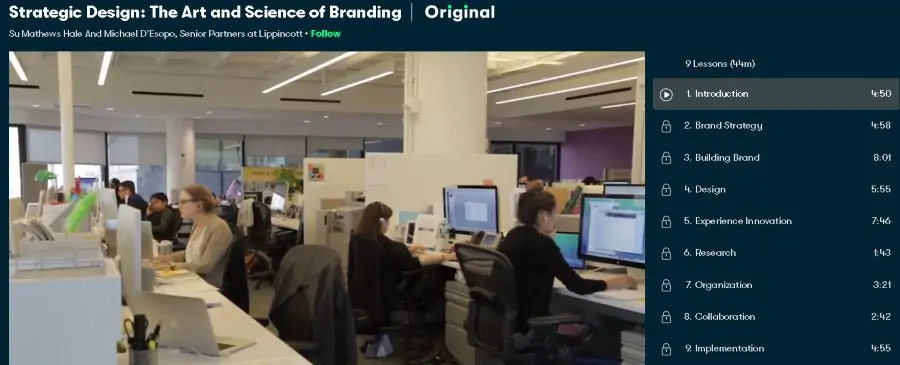 1. Strategic Design The Art and Science of Branding (Skillshare)