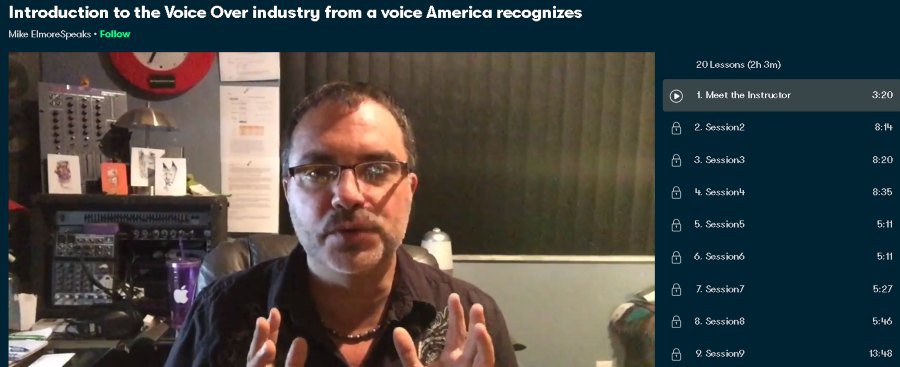 2. Introduction to the Voice Over industry from a voice America recognizes (Skillshare)
