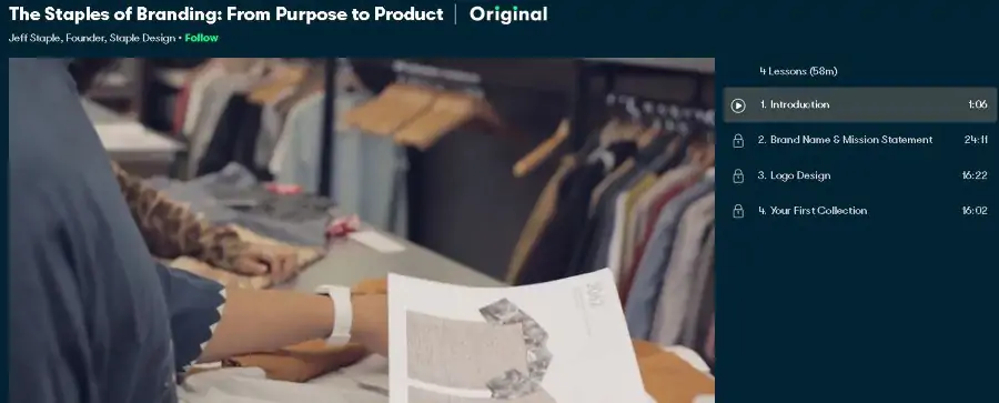 4. The Staples of Branding From Purpose to Product (Skillshare)