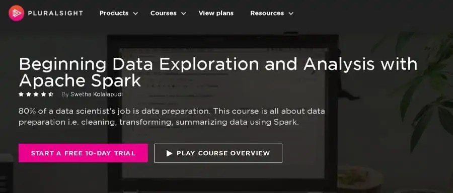 5. Beginning Data Exploration and Analysis with Apache Spark (Pluralsight)