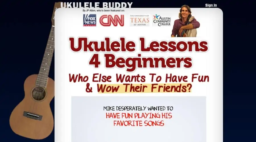 11. Ukulele Lessons for Beginners (Ukulele Buddy)