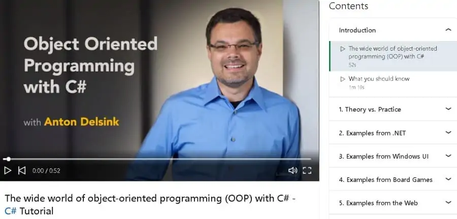 13. Object-Oriented Programming with C# (LinkedIn Learning)