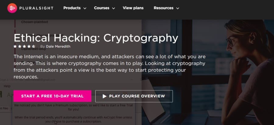 14. Ethical Hacking Cryptography (Pluralsight)
