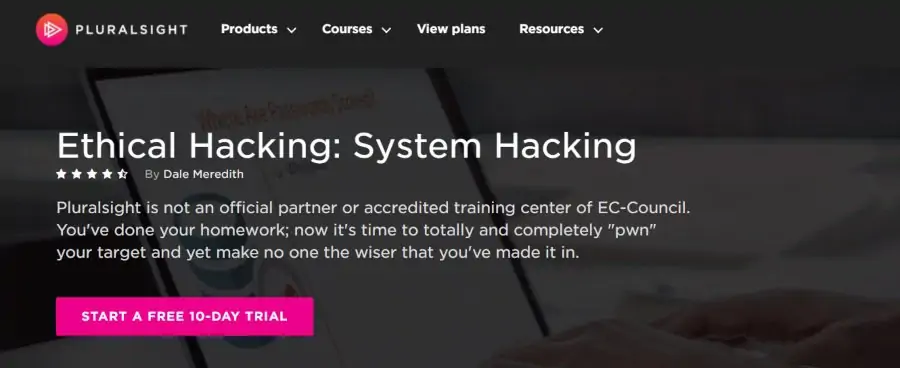 16. Ethical Hacking System Hacking (Pluralsight)