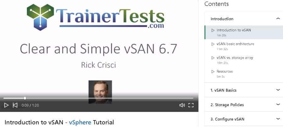 4. Learning VMware vSAN (LinkedIn Learning)