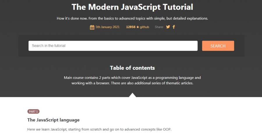 13. The Modern JavaScript Tutorial (javascript.info)