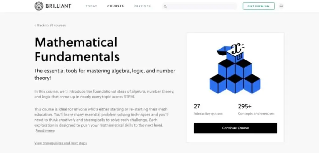 Mathematical Fundamentals Brilliant Learn How To Get Great At Arithmetic With [year]'s Top 11+ Best Online Math Courses & Classes
