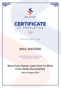 Skill Success Sample Certificate 1 Top 75+ Best Free Online Courses With Certificates