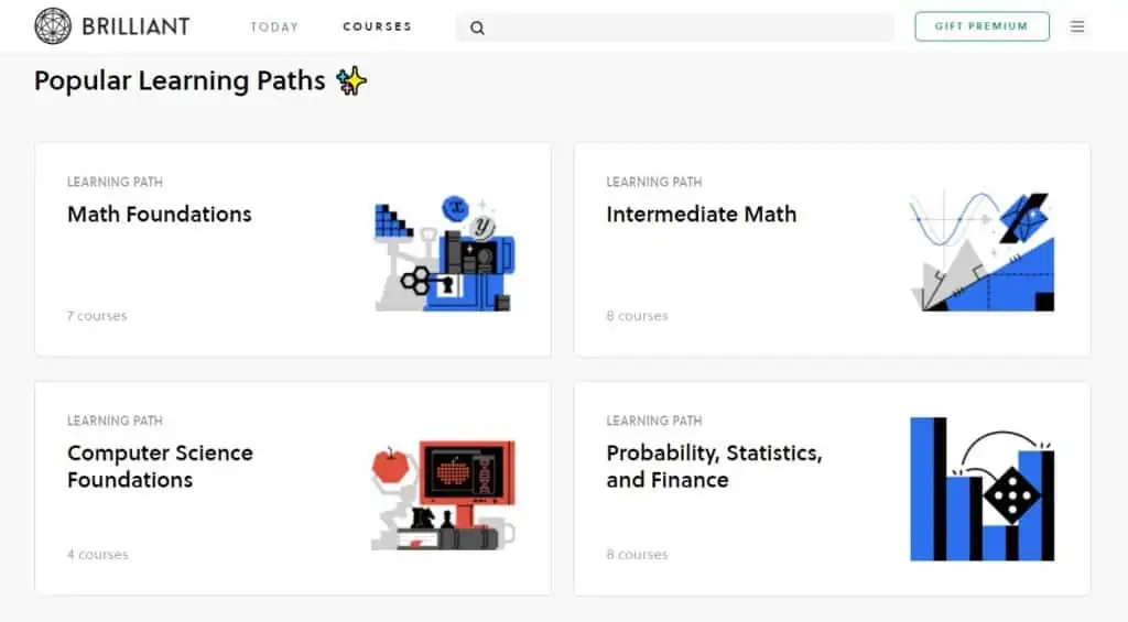 How can Brilliant help me? Brilliant.org review learning paths