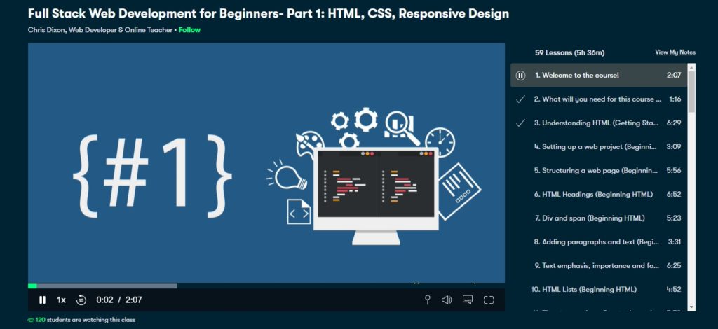 Full Stack Web Development for Beginners- Part 1: HTML, CSS, Responsive Design - Skillshare