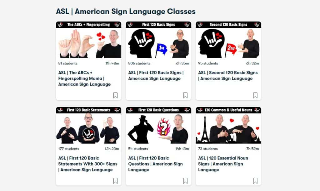 ASL - American Sign Language Classes - Skillshare