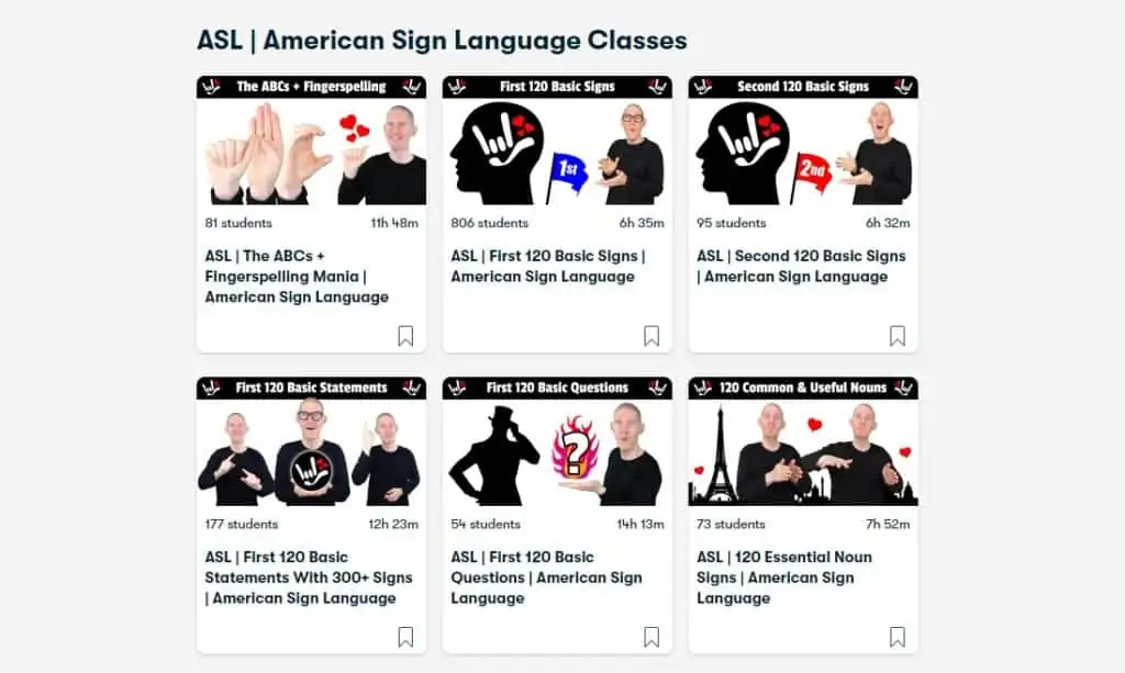 ASL - American Sign Language Classes - Skillshare