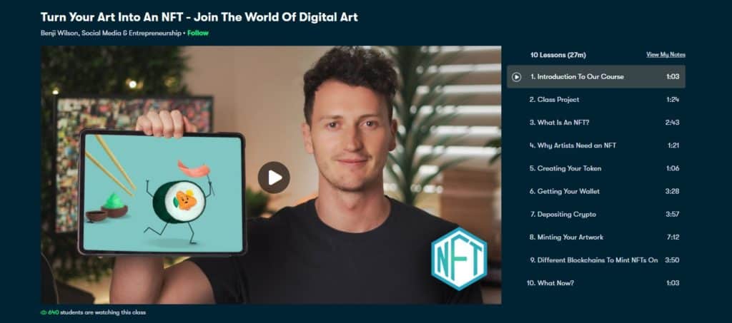 Turn Your Art Into An NFT - Join the World Of Digital Art - SkillShare