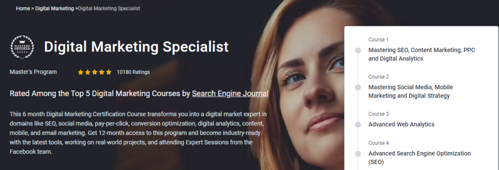 Digital Marketing Specialist (SimpliLearn)