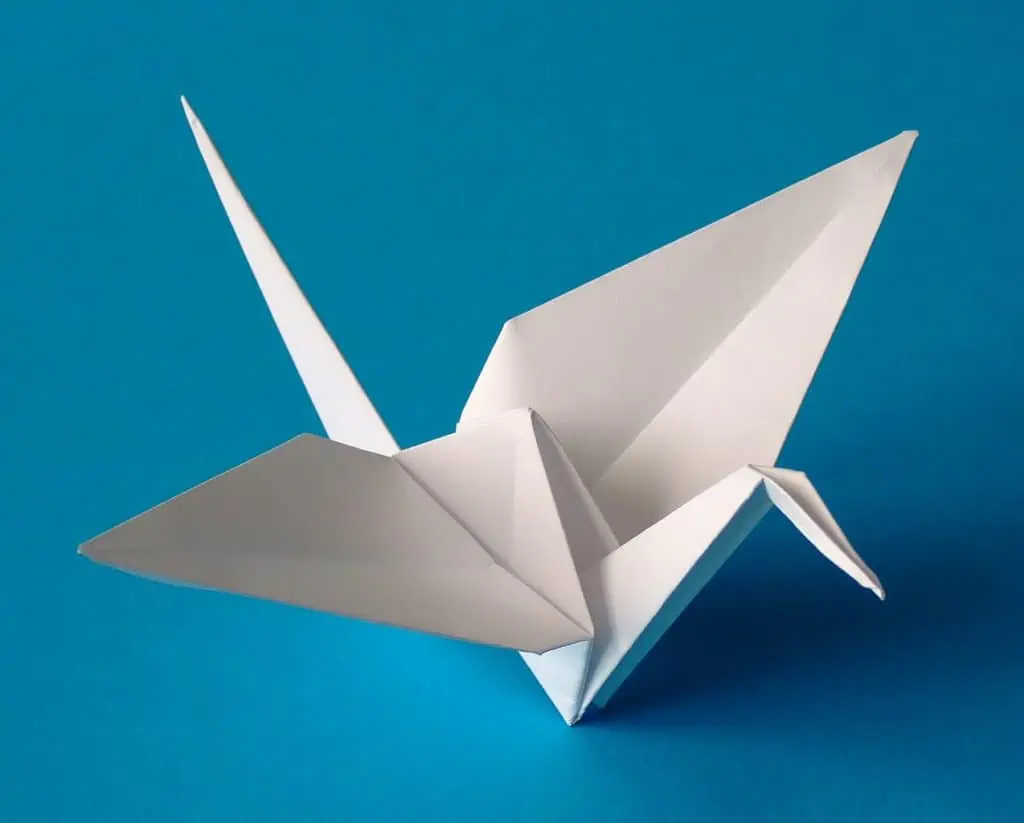winter hobbies - origami